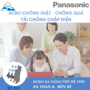 Cầu dao tổng RCBO BBDE20631CNV 2P 6A trong hệ thống điện gia đình