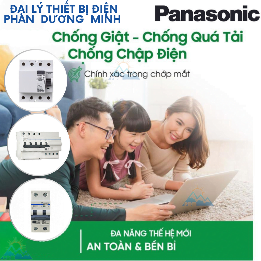 Lợi ích khi sử dung mcb panasonic BBD3203CNV 20A MCB 3P C Curve 06kA