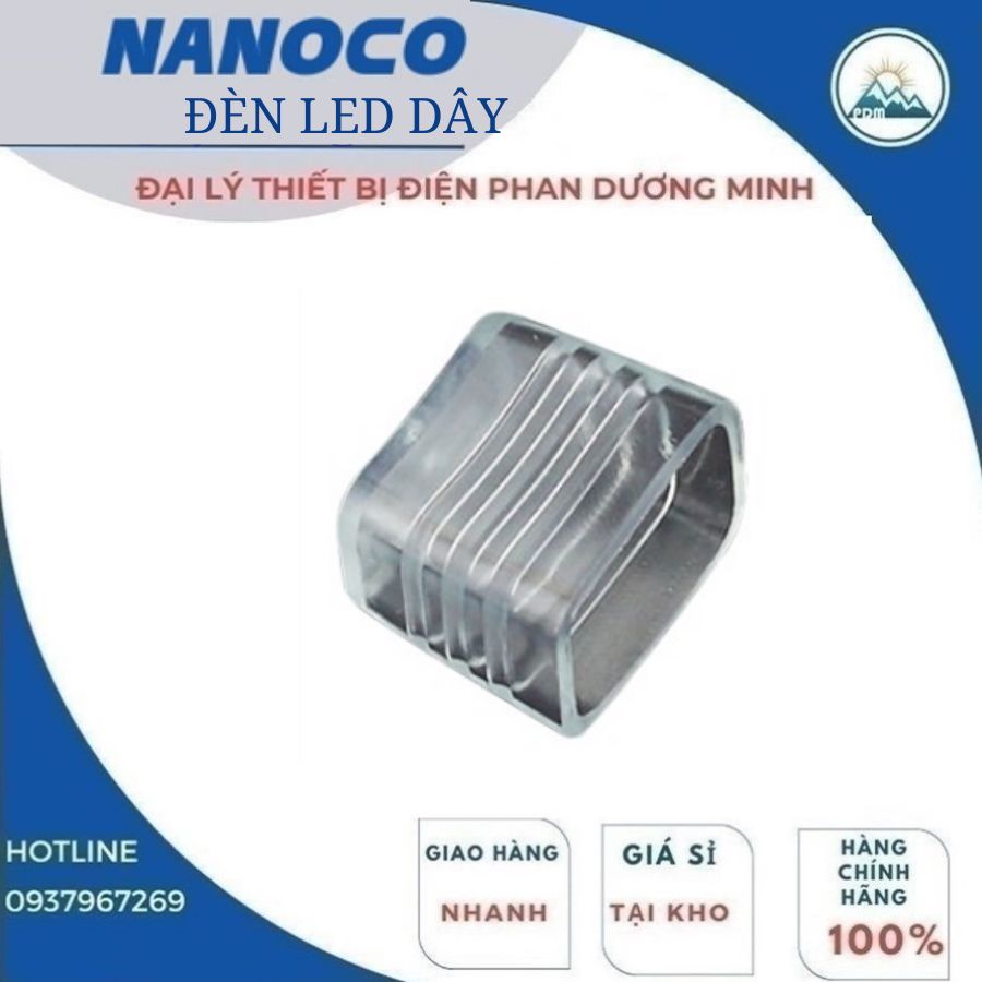 Nút bít cho đèn LED 2 dãy LED ngoài trời Nanoco NST-E - IP65