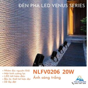 Đèn LED 20W Nanoco Venus Series NLFV0206 ánh sáng trắng hiện đại
