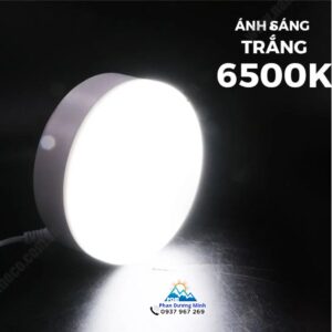 Đèn ốp trần tràn viền 12W Nanoco NRP126R ánh sáng trắng 6500K
