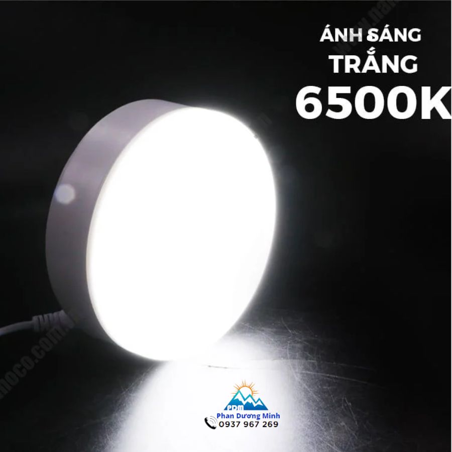 Đèn ốp trần tràn viền 12W Nanoco NRP126R ánh sáng trắng 6500K