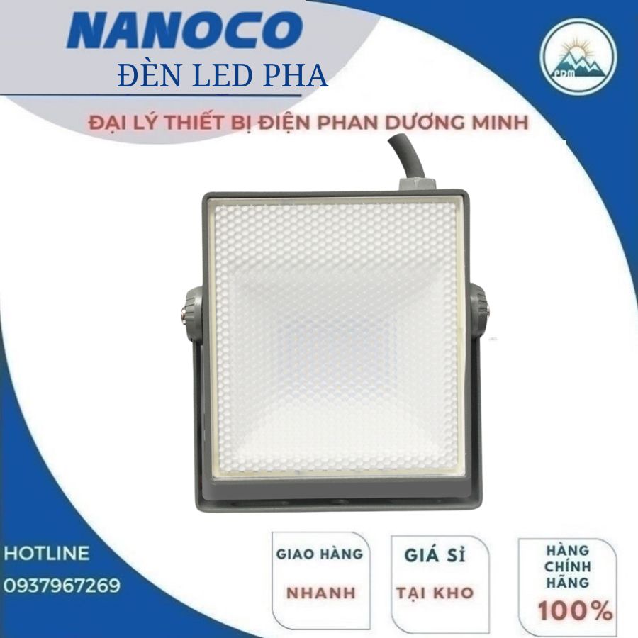 Đèn pha 50W Nanoco NLF1504 ánh sáng trung tínnh 4000K