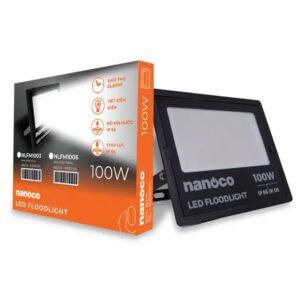 Đèn pha LED 100W Janus Nanoco thiết kế hiện đại, gọn nhẹ