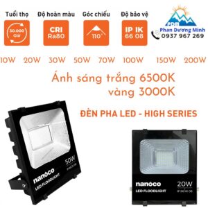 Đèn pha LED High Series - đa dạng công suất