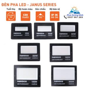 Đèn pha LED Janus Series - đa dạng công suất