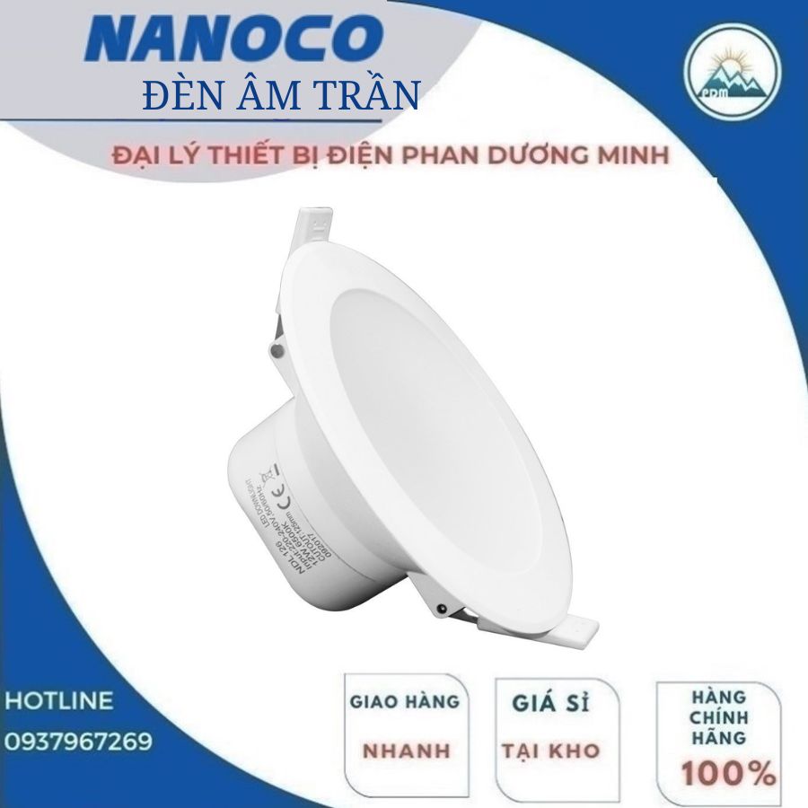 LED âm trần Nanoco 5W NDL0549 tiết kiệm điện