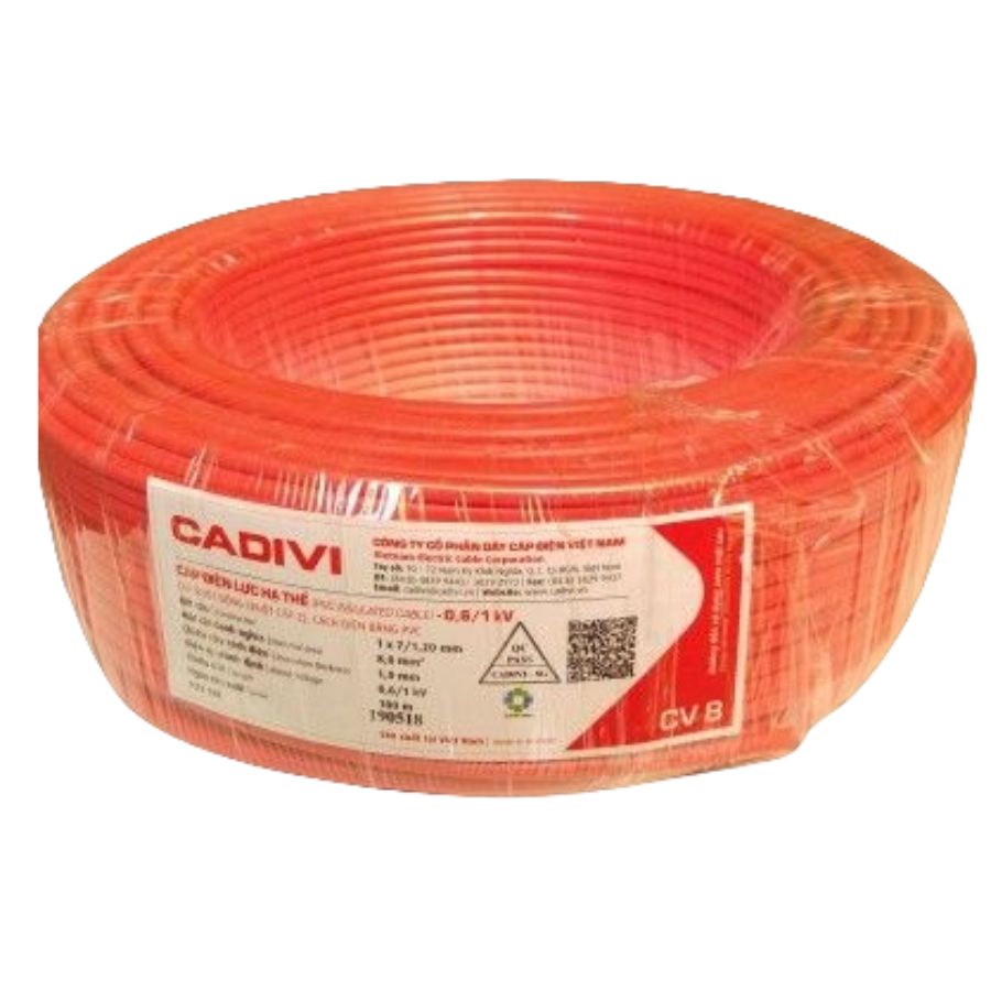 Dây điện CV 8.0 Cadivi Dây điện CV 8.0 Cadivi