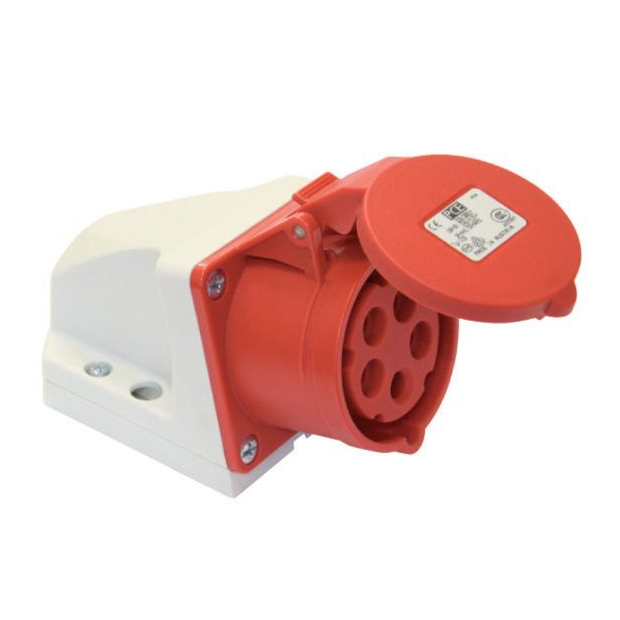 F1152-6 – Ổ cắm gắn nổi PCE kín nước 16A 5P F1152-6 – Ổ cắm gắn nổi PCE kín nước 16A 5P
