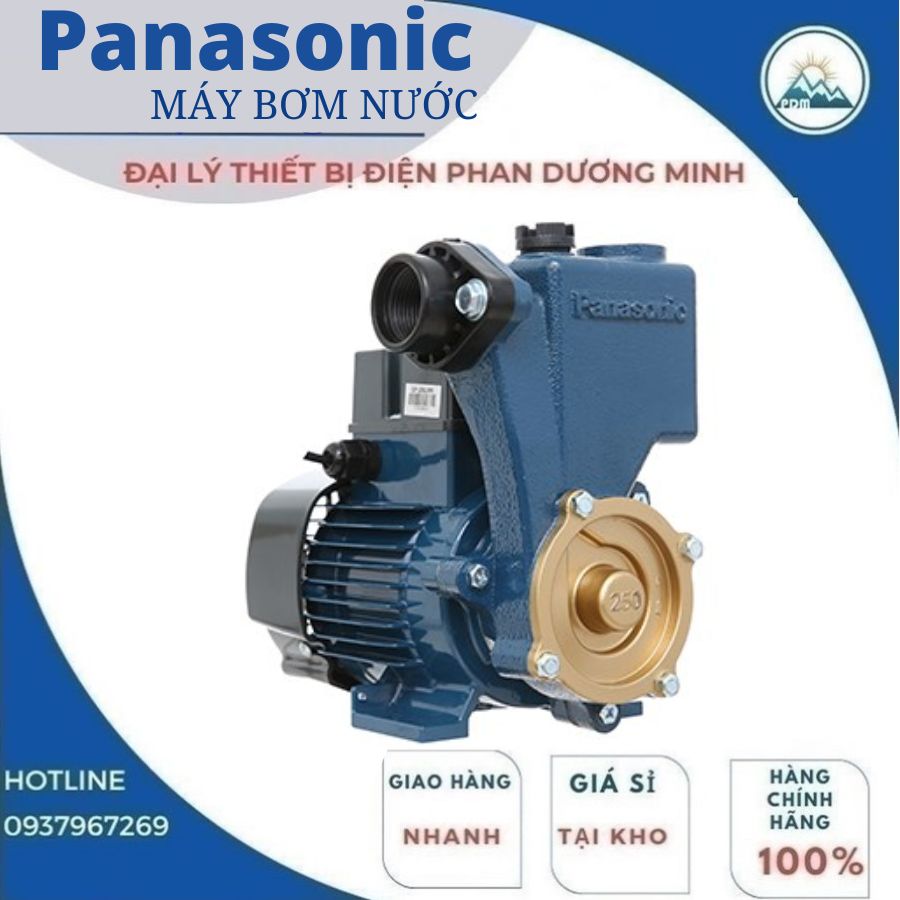 Máy bơm Panasonic 250W đẩy cao GP-250JXK-NV5 tiết kiệm điện Máy bơm Panasonic 250W đẩy cao GP-250JXK-NV5 tiết kiệm điện