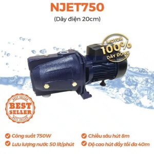 Máy bơm đầu JET Nanoco NJET750 công suất 750W