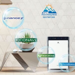 Máy lọc không khí bù ẩm Panasonic F-VXV70A 66W