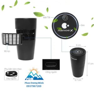 Máy lọc không khí ô tô Panasonic F-GPT01A-K