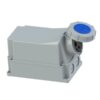 F143-6 – Ổ cắm gắn nổi PCE kín nước 125A 3P