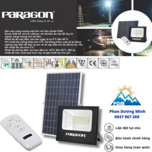 Đèn LED pha năng lượng mặt trời Paragon