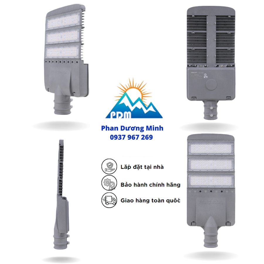 Đèn đường LED 150W Paragon PSTP150L chống nước IP66