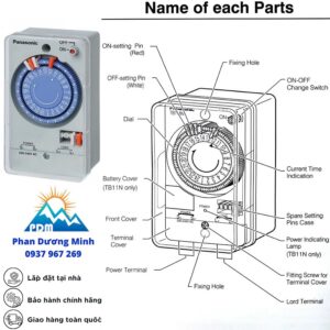 Bộ hẹn giờ Panasonic TB118
