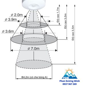 Cảm biến bật đèn quạt Panasonic WTKG2311 / WTKF23113-VN
