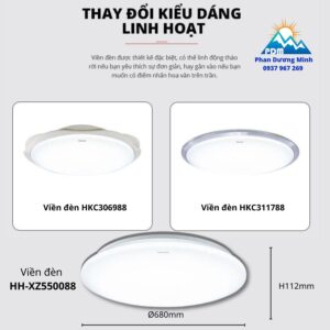 Đèn LED ốp trần Panasonic HH‑XZ550088 55W