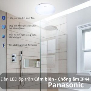 Đèn Led ốp trần cảm biến Panasonic HHGXQ242788