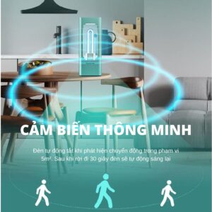 Đèn cực tím diệt khuẩn Panasonic SJD3001T88A cảm biến thông minh