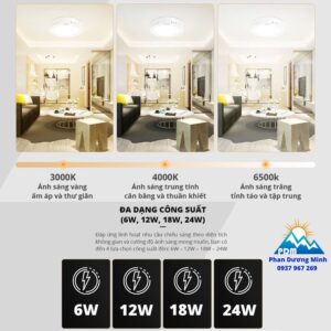 Đèn downlight ốp nổi Panasonic