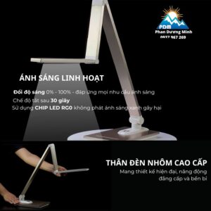 Đèn học thông minh Panasonic NNP63933191 Bạc
