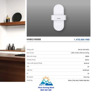 Giá đèn ốp tường trang trí Panasonic