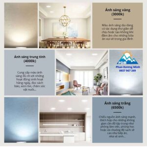 Đèn LED âm trần Panasonic IP44