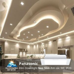 Đèn LED âm trần Panasonic NNP71250 9W ánh sáng trung tính