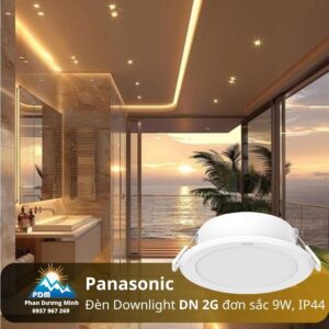 Đèn LED âm trần Panasonic NNV70027WE1A 9W ánh sáng vàng