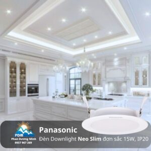 Đèn LED downlight Panasonic NNP74478 15W ánh sáng trắng
