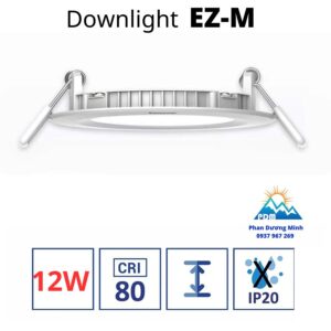 Đèn Led âm trần Panasonic 12W siêu mỏng