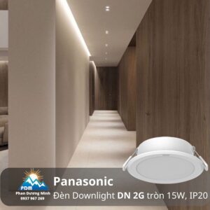 Đèn Led âm trần Panasonic NNV70048WE1A 15W, Ø169mm, ánh sáng trung tính