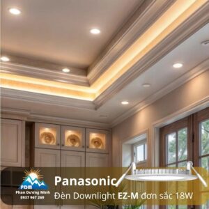 Đèn âm trần Panasonic NNNC7655488 18W ánh sáng trung tính