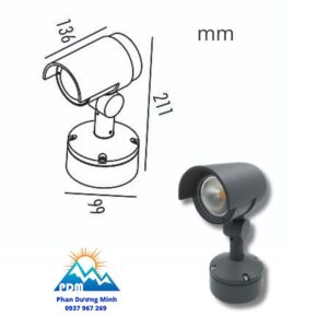 Đèn cảnh quan sân vườn Paragon PLLK10L 10W