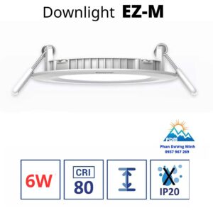 Đèn downlight EZ-M Panasonic 6W đơn sắc
