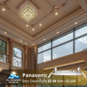 Đèn downlight EZ-M Panasonic NNNC7650088 6W ánh sáng vàng