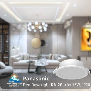 Đèn downlight Panasonic NNV70068WE1A 15W, Ø169mm, ánh sáng trắng