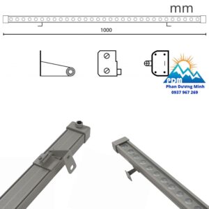 Đèn thanh LED Paragon PWWA30L 30W
