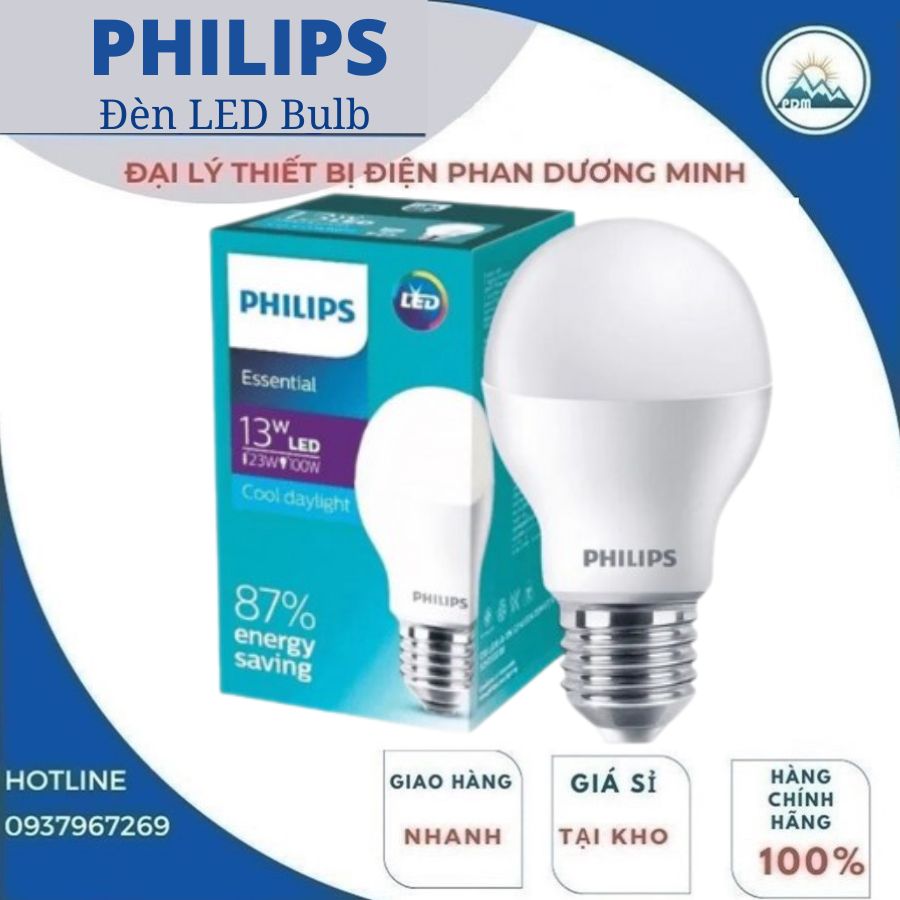 Đèn Ess LED BULB 13W E27 Philips