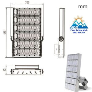 Đèn LED pha HIGH MAST Paragon PHMA30065L