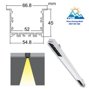 Đèn LED thanh Paragon PASC40L 40W