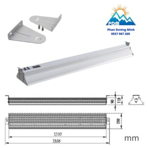 Đèn cao áp LED treo trần Paragon PHLN240L 240W