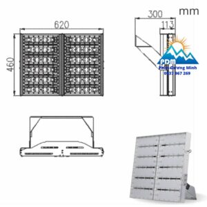 Đèn pha LED Paragon PHMA60065L 600W