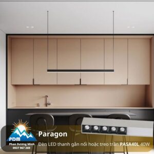 Đèn thanh LED Paragon PASA40L