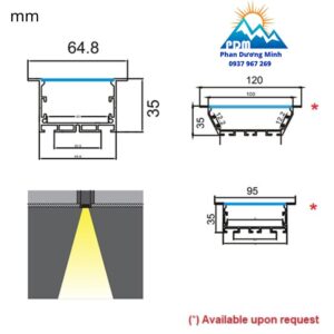 LED thanh Paragon PHLM10L 10W