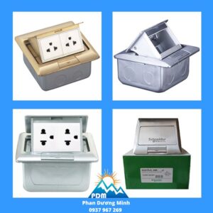 Ổ cắm âm sàn Schneider E224F-ABE dòng S-Flexi